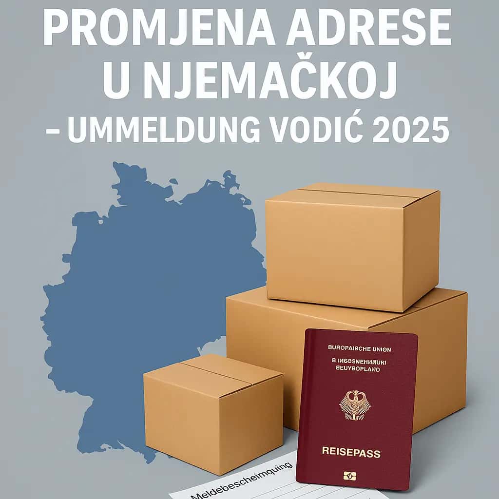 Kako promijeniti adresu u Njemačkoj