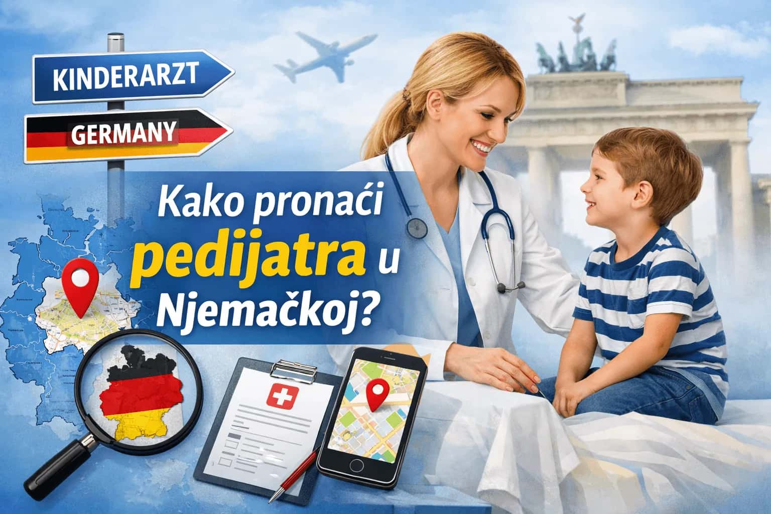 Kako pronaći pedijatra u Njemačkoj