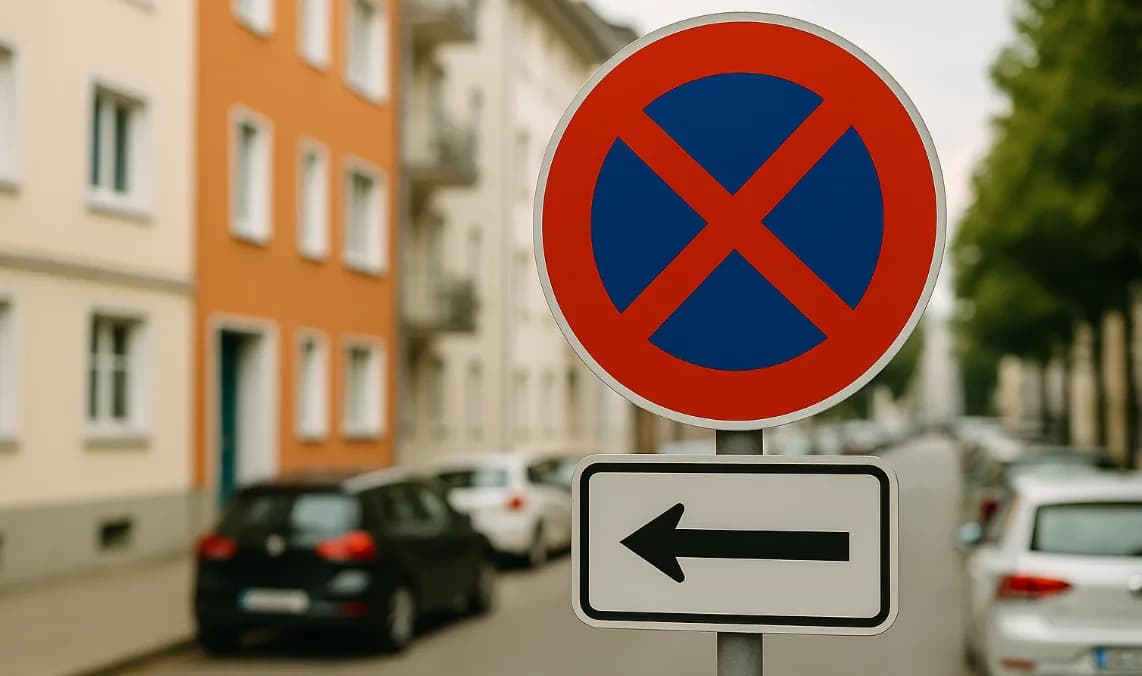 Znakovi zabrane parkiranja u Njemačkoj – Vodič za vozače