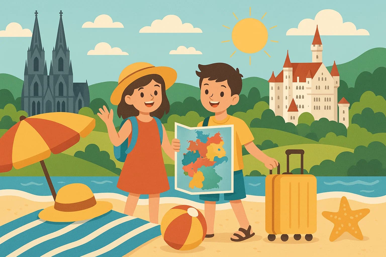 Sommerferien – Raspust u Njemačkoj 2025