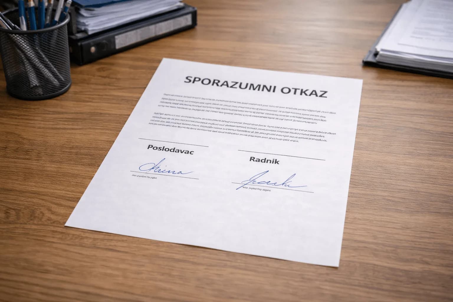Sporazumni otkaz u Njemačkoj: Aufhebungsvertrag, Sperrzeit, otpremnina i prava radnika
