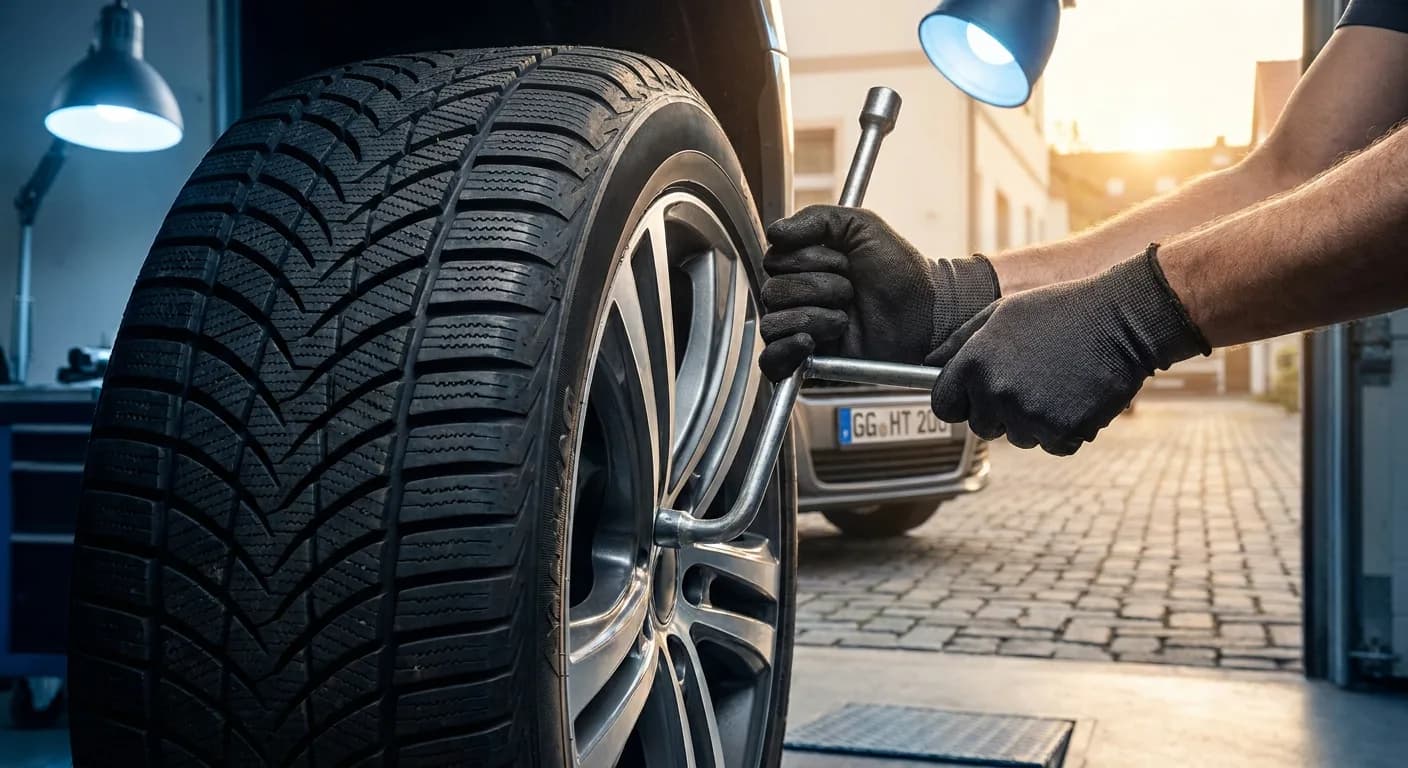 Zamjena guma u Njemačkoj 2026: Zakon, kazne i pravilo  O do O