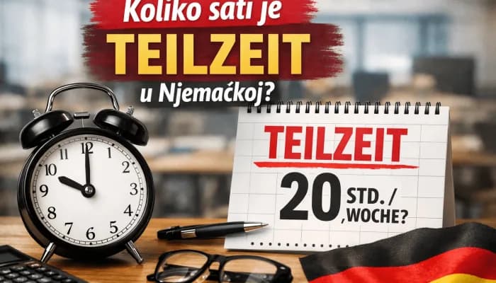 Koliko sati je Teilzeit u Njemačkoj? Prava, plata i Vollzeit razlika