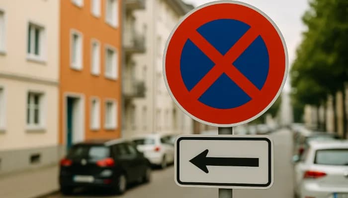 Znakovi zabrane parkiranja u Njemačkoj – Vodič za vozače