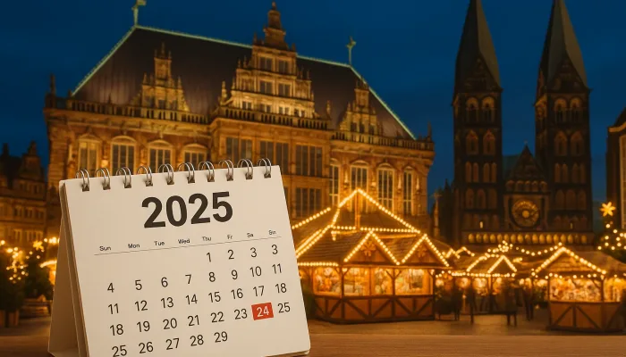 Praznici u Bremenu, kalendar neradnih dana 2025