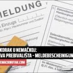 Prijava boravka u Njemačkoj 2024