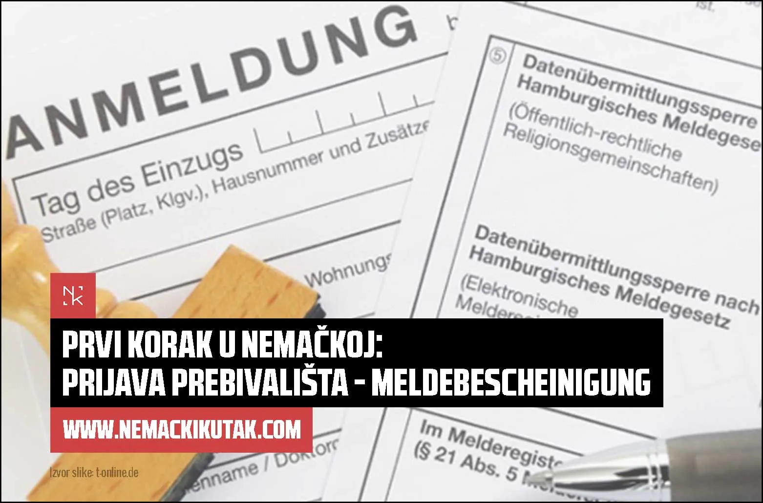 Prijava boravka u Njemačkoj 2024