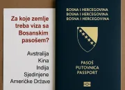 Za koje zemlje treba viza sa Bosanskim pasošem?