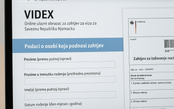 videx obrazac screenshoot sa sajta