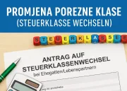 Promjena porezne klase u Njemačkoj (Steuerklasse wechseln)