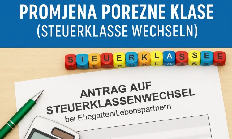promjena porezne klase u Njemačkoj